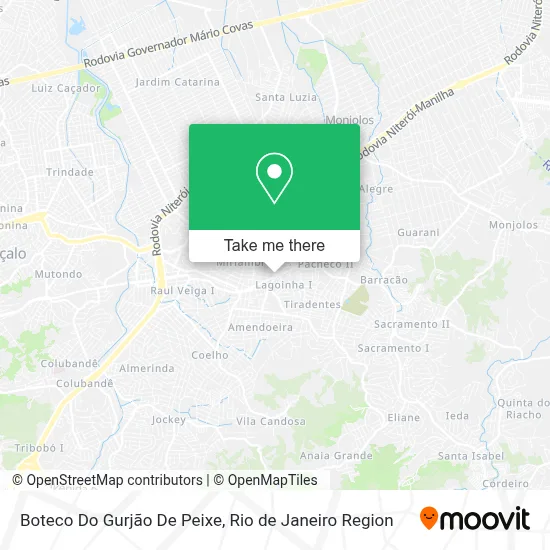 Boteco Do Gurjão De Peixe map