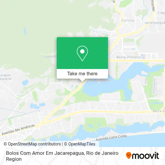 Bolos Com Amor Em Jacarepagua map