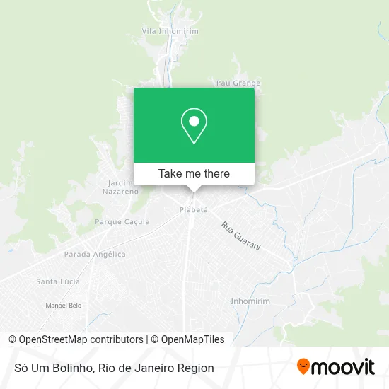 Só Um Bolinho map