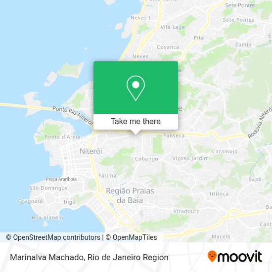 Marinalva Machado map