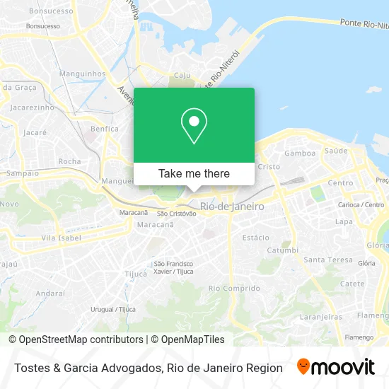 Tostes & Garcia Advogados map