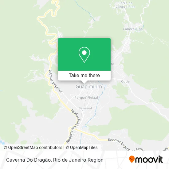 Caverna Do Dragão map