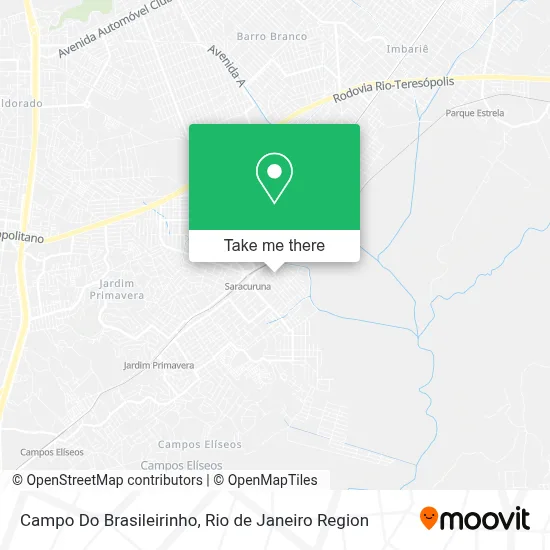 Campo Do Brasileirinho map