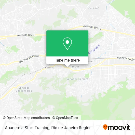 Academia Start Training map