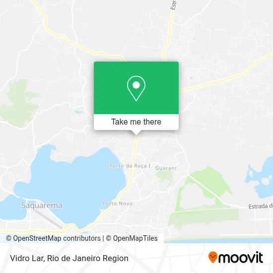 Vidro Lar map