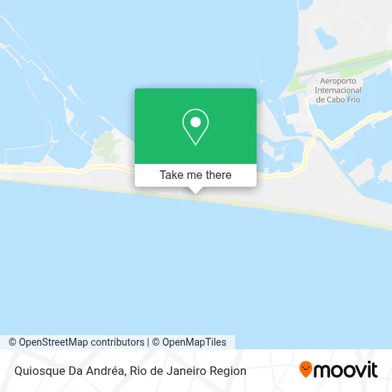 Quiosque Da Andréa map