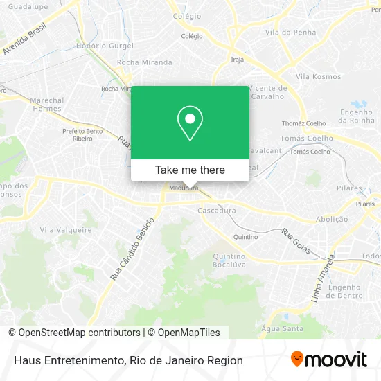 Haus Entretenimento map