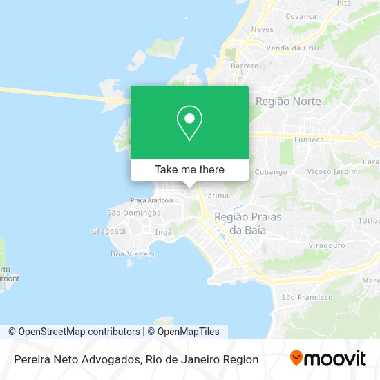 Pereira Neto Advogados map