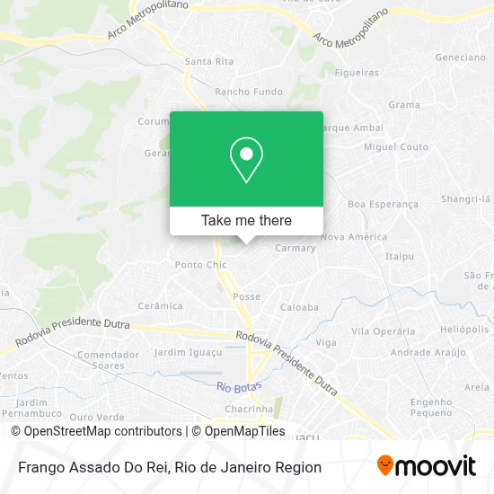 Frango Assado Do Rei map
