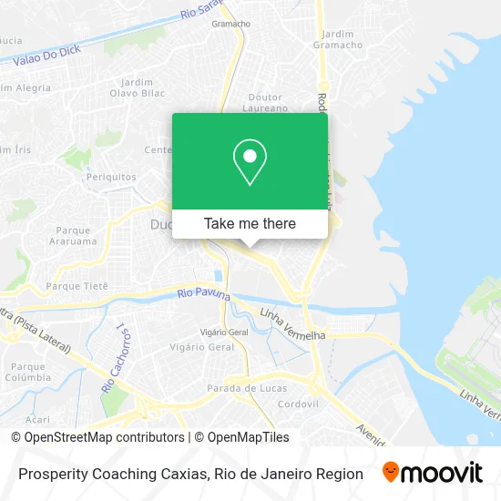 Prosperity Coaching Caxias map
