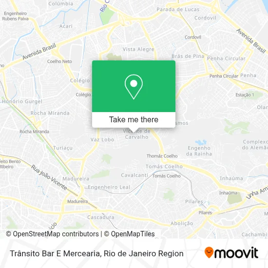 Trânsito Bar  E Mercearia map