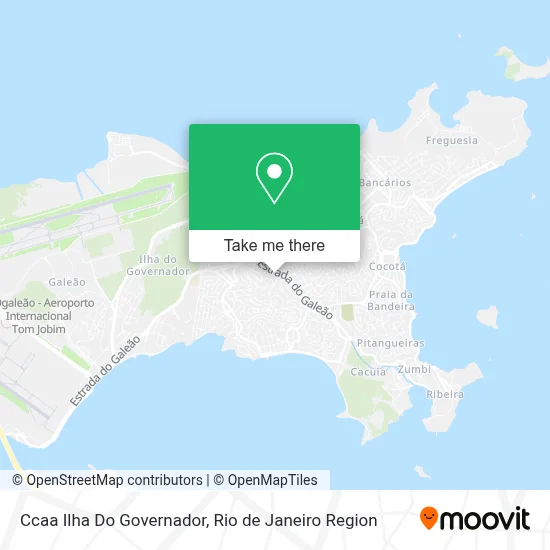 Ccaa Ilha Do Governador map