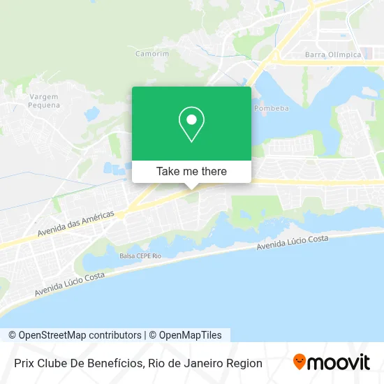 Prix Clube De Benefícios map