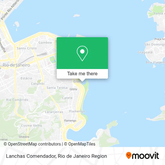 Lanchas Comendador map
