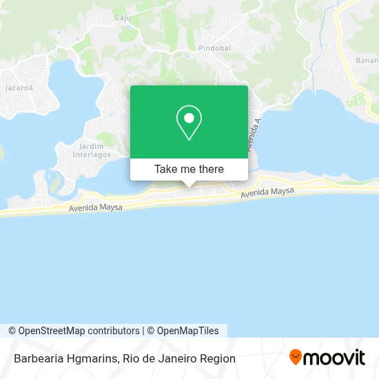 Barbearia Hgmarins map