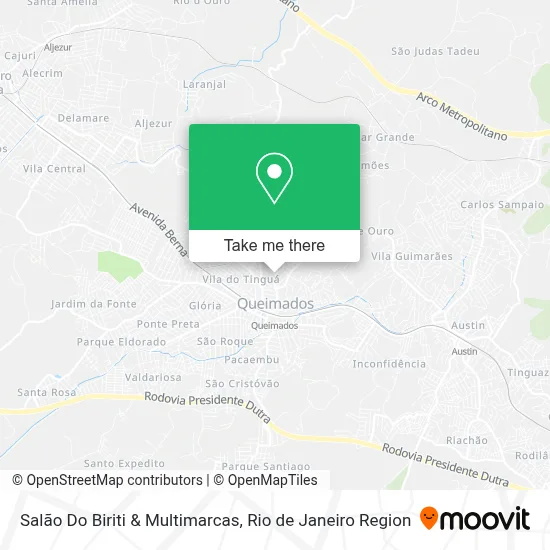 Salão Do Biriti & Multimarcas map