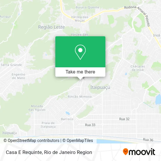 Casa E Requinte map