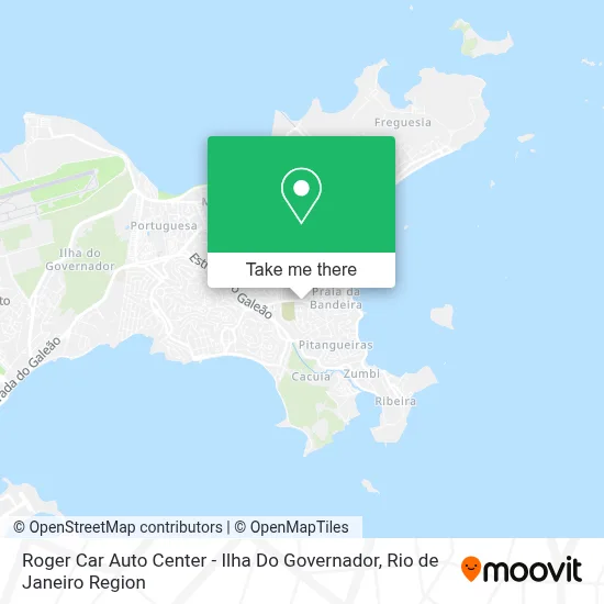 Roger Car Auto Center - Ilha Do Governador map