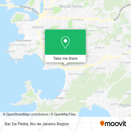 Bar Da Pedra map