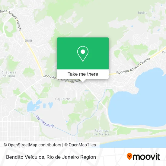 Bendito Veículos map