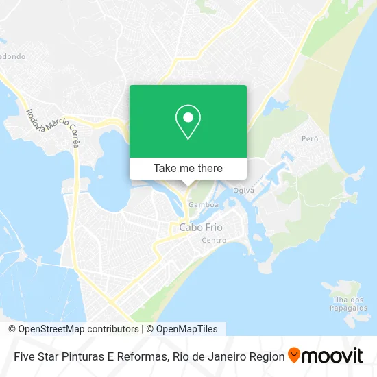Five Star Pinturas E Reformas map