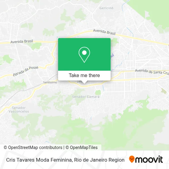 Cris Tavares Moda Feminina map