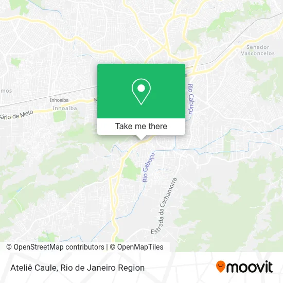 Ateliê Caule map