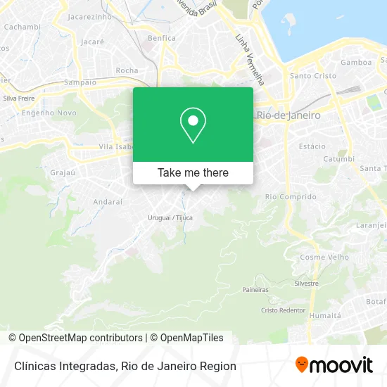 Clínicas Integradas map