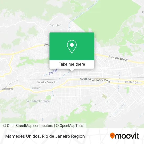 Mamedes Unidos map