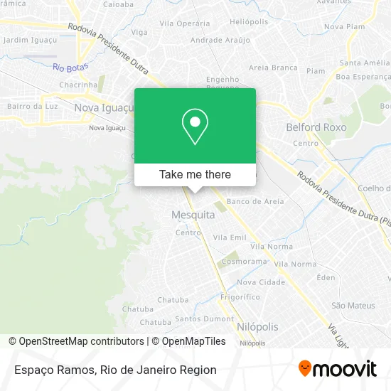 Espaço Ramos map