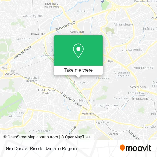 Gio Doces map