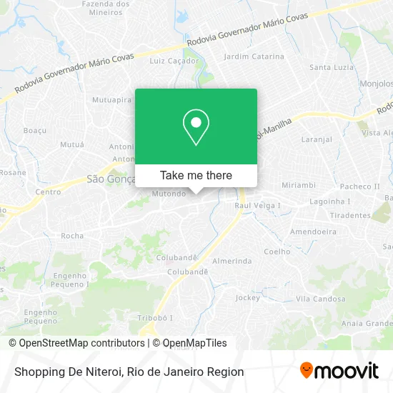 Shopping De Niteroi map