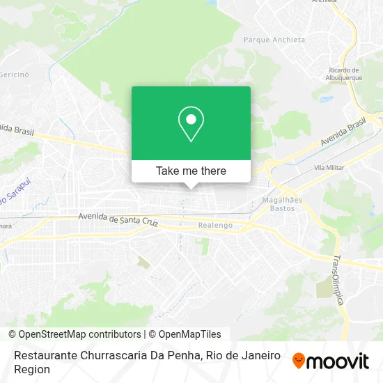 Restaurante Churrascaria Da Penha map
