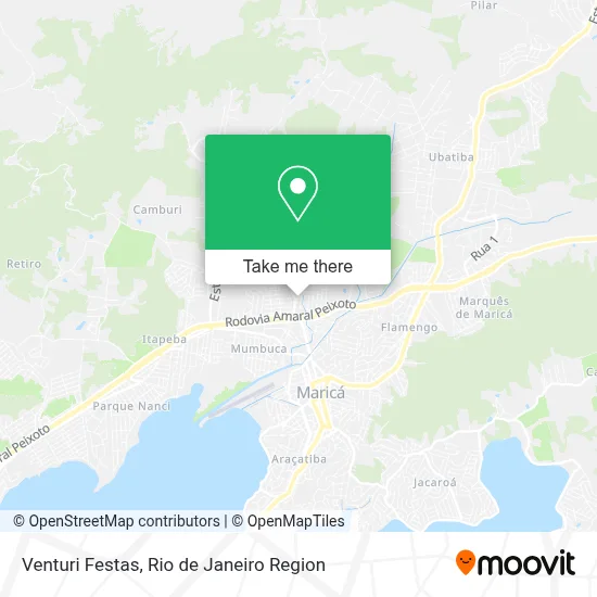 Venturi Festas map