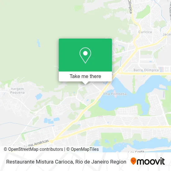 Restaurante Mistura Carioca map