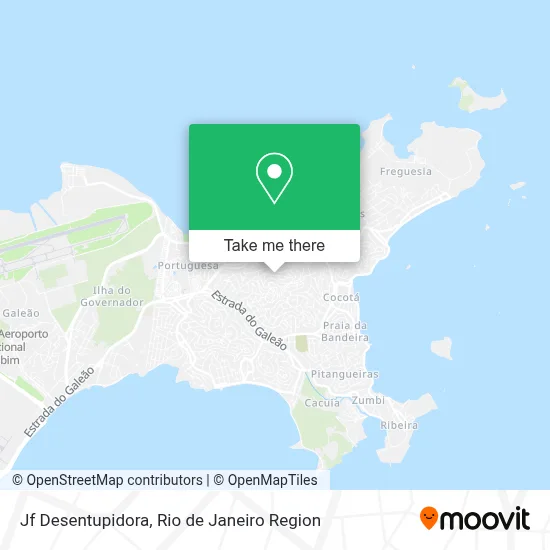 Jf Desentupidora map
