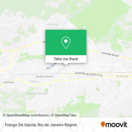 Frango Da Gaiola map