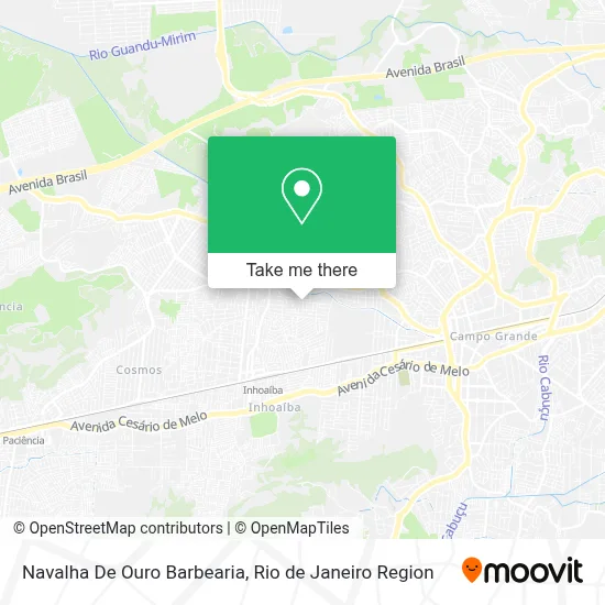Navalha De Ouro Barbearia map