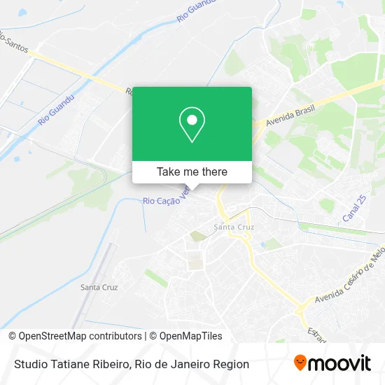 Studio Tatiane Ribeiro map