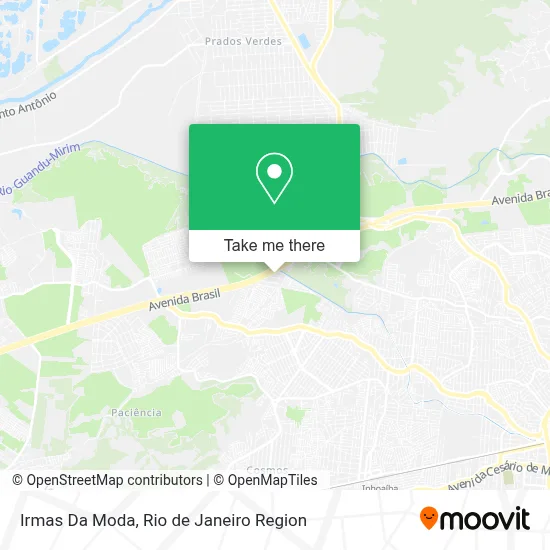 Irmas Da Moda map