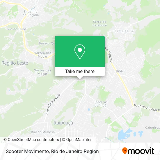 Scooter Movimento map
