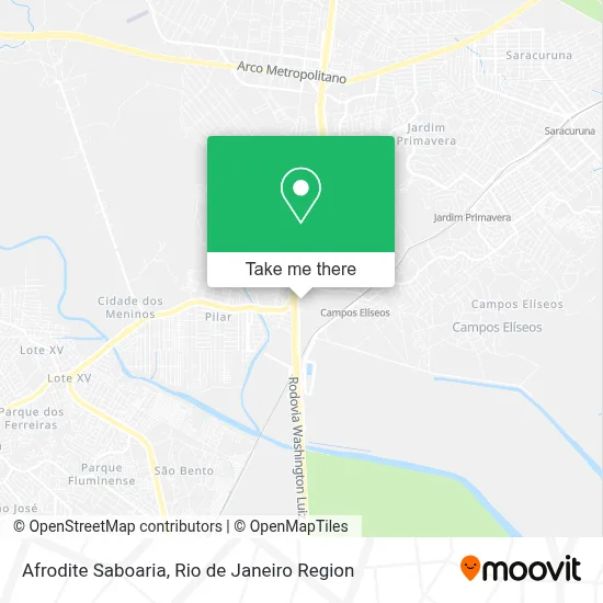 Afrodite Saboaria map