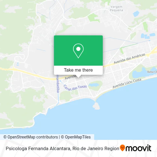 Psicologa Fernanda Alcantara map