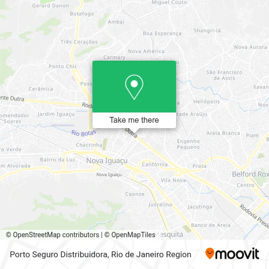 Porto Seguro Distribuidora map