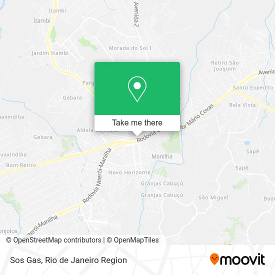 Sos Gas map