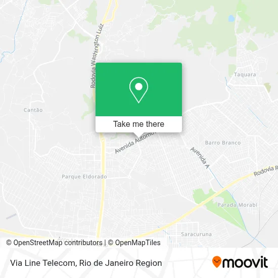 Via Line Telecom map