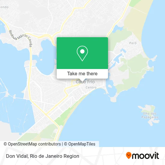 Don Vidal map