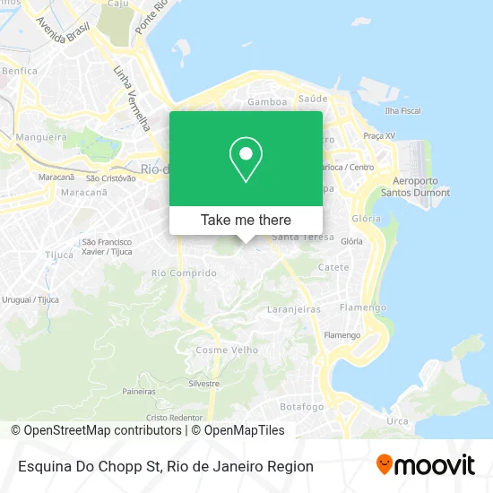 Esquina Do Chopp St map