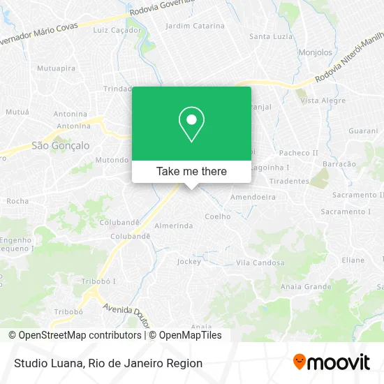 Studio Luana map