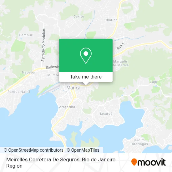 Meirelles Corretora De Seguros map